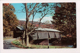NY, WALTON - Covered Bridge closeup - by Bob Wyer Photo Cards - SL3037