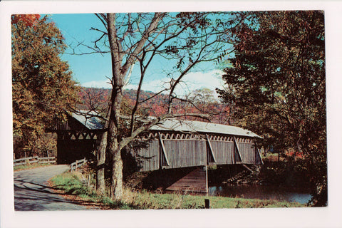 NY, WALTON - Covered Bridge closeup - by Bob Wyer Photo Cards - SL3037