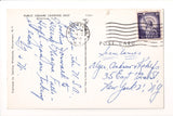 NY, WATERTOWN - BEV Public Square and signs postcard - SL3039