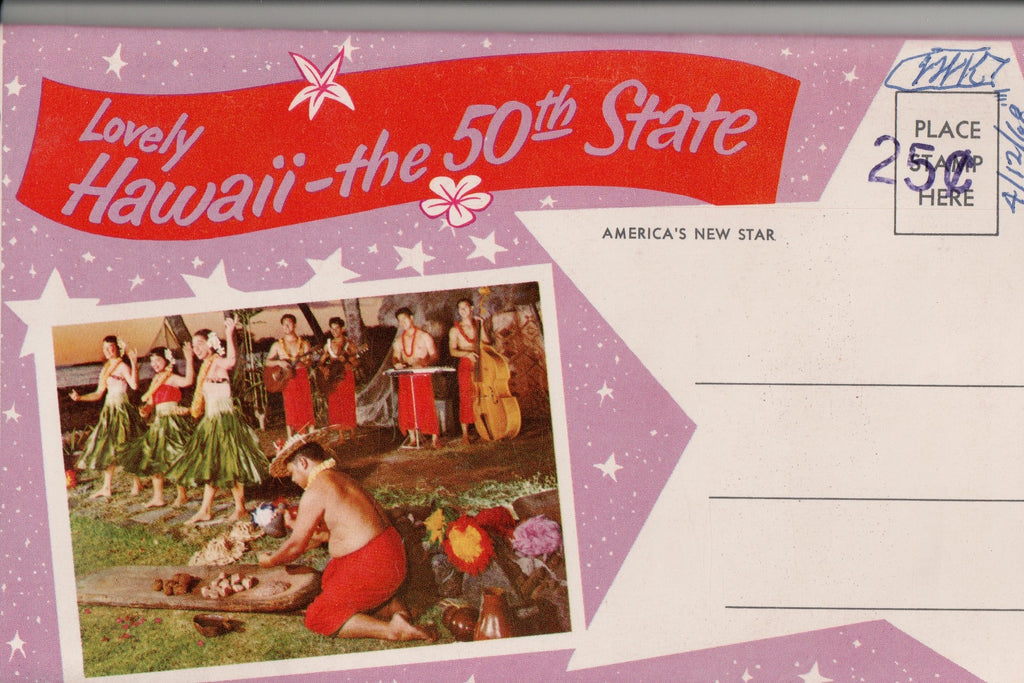 HI, HAWAII - Souvenir Folder - Aloha Hawaiian Islands - SL3103