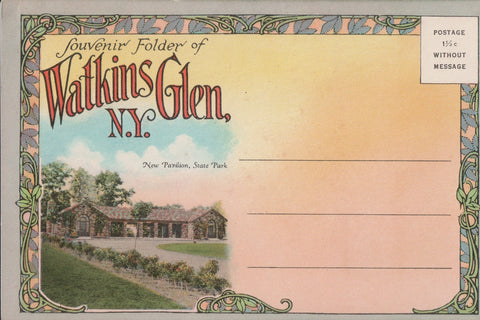 NY, WATKINS GLEN - Souvenir Folder - SL3118