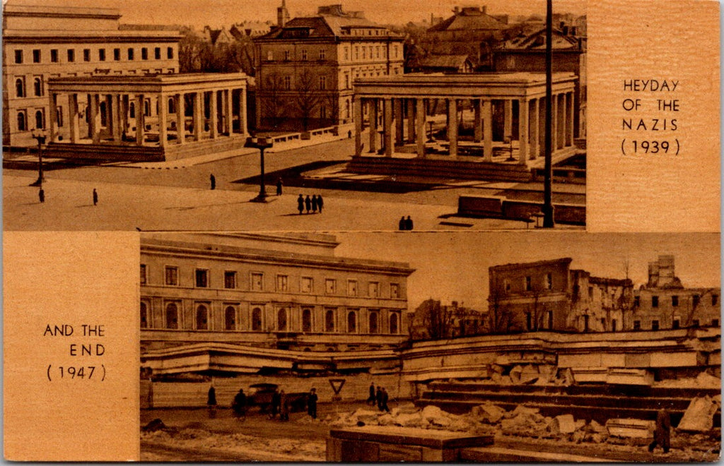 Foreign postcard - MUNICH, Germany - Heyday and the end of the Nazis - SW0081
