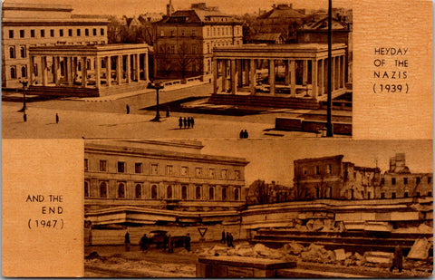 Foreign postcard - MUNICH, Germany - Heyday and the end of the Nazis - SW0081
