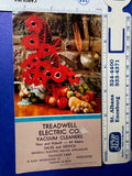 MA, Worcester - TREADWELL Electric Co vacuum cleaner advertising blotter - sw01
