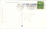 MA, SALEM WILLOWS - The Pier - North Shore sign and People postcard - T00177