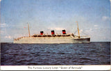 Ship Postcard - QUEEN of BERMUDA postcard - w00012