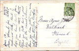 People - Girl - head and shoulder shot with pink added to cheeks RPPC - W00395