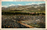 CA, PASADENA - Rose Bowl stadium - 1935 postcard - w00532