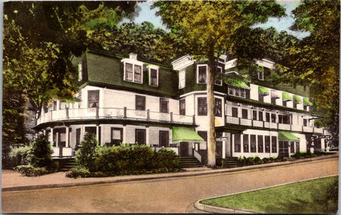 NY, CHAUTAUQUA - Hotel Cary on Lake Chautauqua - @1956 postcard - w00569