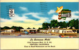 CA, VENTURA - La Barranca Motel - 1962 postcard - w00793