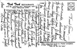 CA, HOLLYWOOD - Tick Tock Restaurant postcard - w01000