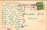 WI, MADISON - South Madison and Monona Bay - Bird eye view postcard - W01229
