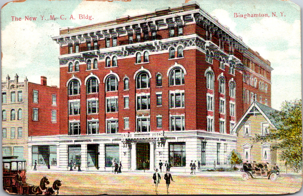 NY, BINGHAMTON - YMCA (new) - First Baptist Church New Brighton meeting - w01275