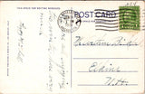 CA, RIVERSIDE - Frank A Miller Memorial bridge, peace tower postcard - w01517