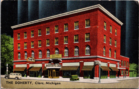 MI, Clare - The Doherty Hotel - E C Kropp postcard - w01609