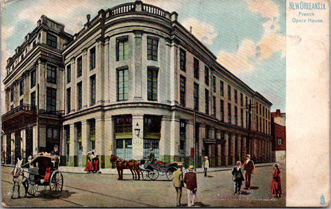 LA, New Orleans - French Opera House - 1912 Tuck postcard - w01733