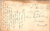 NH, NEWTON - Residence closeup vintage RPPC postcard - W01757