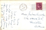 Canada - ONTARIO - Little Parisian Rapids, French River, canoes RPPC - w01779