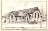 Canada - VANCOUVER, BC - Christ Church Cathedral postcard - w01928