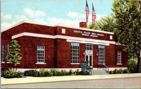 IL, WATSEKA - Post Office, PO - 1954  postcard - W01978