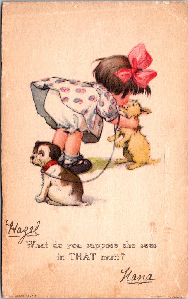 Greetings - Misc - WHAT DO YOU SUPPOSE SHE SEES IN THAT MUTT - w02126