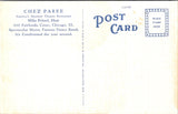 IL, CHICAGO - Chez Paree Theatre Restaurant interior postcard
