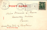 MA, NORTHAMPTON - Road to Hadley, railroad tracks - 1906 postcard - W02681