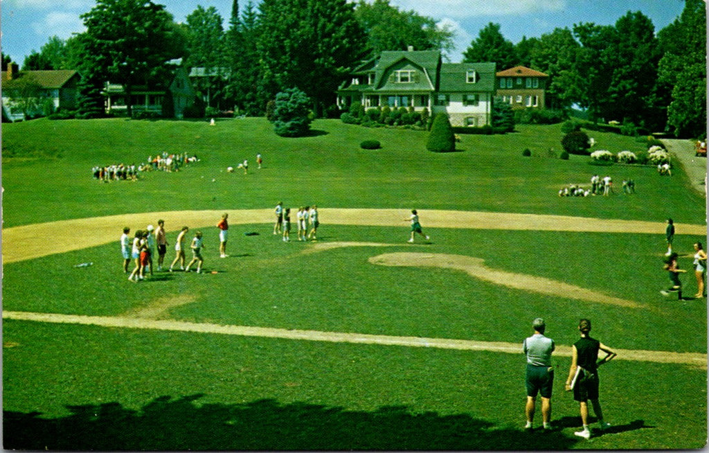 NY, CHAUTAUQUA - Athletic Field, baseball diamond postcard - w02779