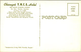 IL, CHICAGO - YMCA Hotel, Roof Garden postcard