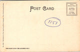MA, Westfield - Elm St, Park Square, buildings postcard - W02993