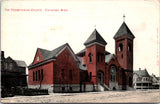 MI, ESCANABA - Presbyterian Church - postcard made for F S B - W03011
