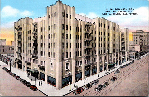 CA, LOS ANGELES - J W Robinson Co - E C Kropp postcard - w03245