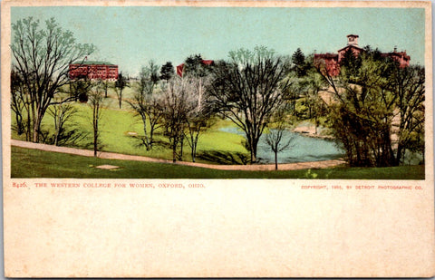 OH, OXFORD - Western College for Women - Detroit Photographic postcard - W03534
