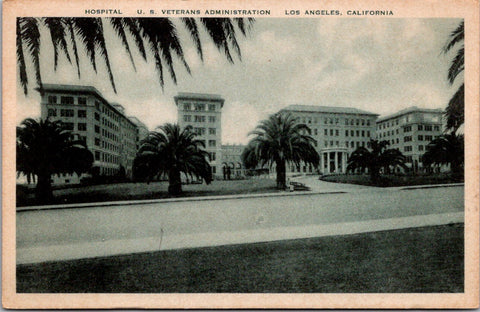 CA, LOS ANGELES - Hospital, US Veterans Administration postcard - w03606