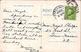 NY, SENECA FALLS - Cayuga Lake State Park, road, building postcard - w03614