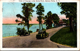 NY, SENECA FALLS - Cayuga Lake State Park, road, building postcard - w03614