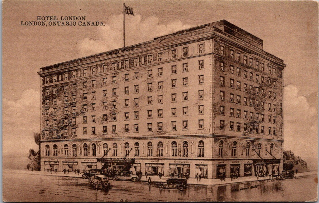 Canada - LONDON, ON - Hotel London - postcard - w03962