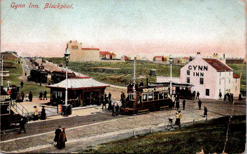 Foreign postcard - BLACKPOOL, England - Gynn Inn / Winter Gardens - W04713