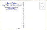 IL, Chicago Illinois - Swiss Chalet Bismarck Hotel postcard