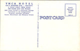 IL, CHICAGO - YMCA Hotel Criole Room Cafeteria postcard