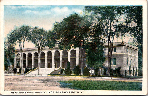 NY, SCHENECTADY - Union College, Gymnasium bldg postcard - w04820