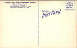 MI, DETROIT - S S Peter & Paul Russian Orthodox Church postcard - W04846