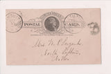 NH, TILTON - fancy killer on 18__ Postal Card - w05133