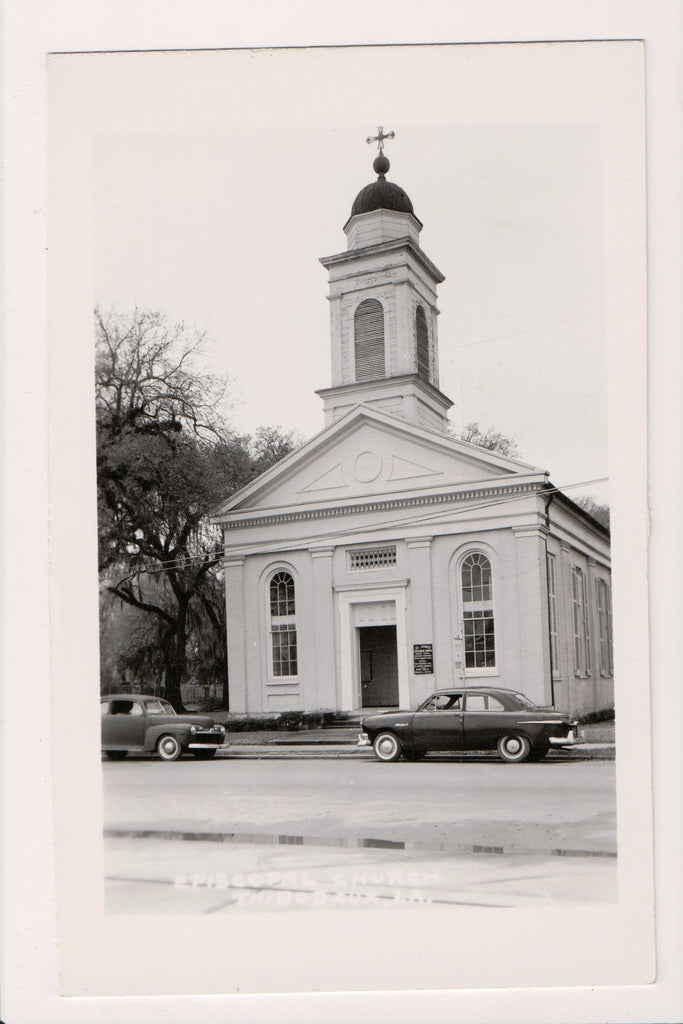 LA, THIBODAUX - St Johns Episcopal Church - 1967 RPPC - WK0002
