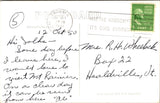 WA, CHINOOK PASS SUMMIT - MT Rainier National Park on Logs - 1950 RPPC - WK0003