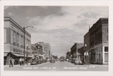 NE, HOLDREGE - Fourth Ave+ Hys 6 - 34, with signs - RPPC - wk0010