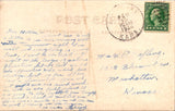 KS, BIRD CITY - Street scene with old model T cars - 1924 RPPC - WK0018