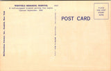 NY, WESTFIELD - Westfield Memorial Hospital vintage postcard - WK0166