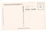 NE, NORTH PLATTE - Dewey St at night - linen postcard - wk0177