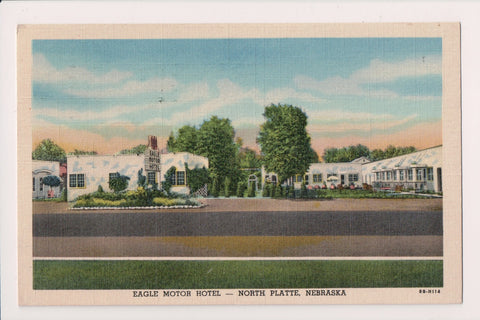 NE, NORTH PLATTE - Eagle Motor Hotel (Buffalo Bills Hometown) - wk0178